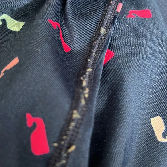 Vineyard vines women’s blue whale print performance leggings sz XXS - Picture 4 of 4